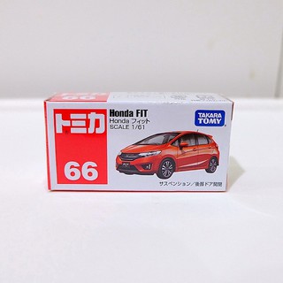 TOMICA HONDA FIT NO.66 (JAZZ) รถเหล็ก ของแท้ ของใหม่