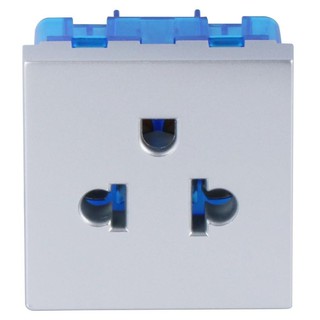 เต้ารับเดี่ยว 3 ขา SIEMENS 5UB9 852-5PB02 สีเงิน SINGLE SOCKET SIEMENS 5UB9 852-5PB02 3-PIN SILVER