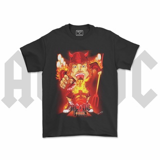 เสื้อยืดคอกลมAcdc เสื้อยืด / ACDC BAND Clothing / METAL ROCK BAND Clothing / V7S-4XL