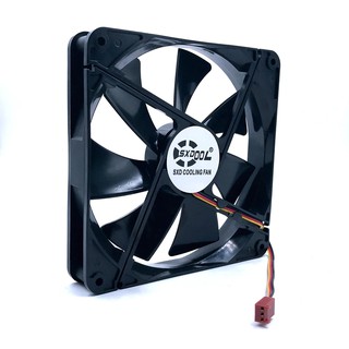 140mm fan new DF1402512SEDN DC 12V 0.06A sleeve 3-Pin 140x140x25mm pc case Server cooling Fan 1050RPM