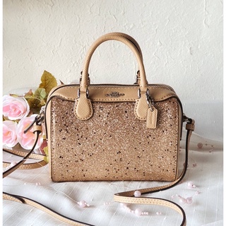 COACH F37747 MICRO BENNETT SATCHEL WITH STAR GLITTER