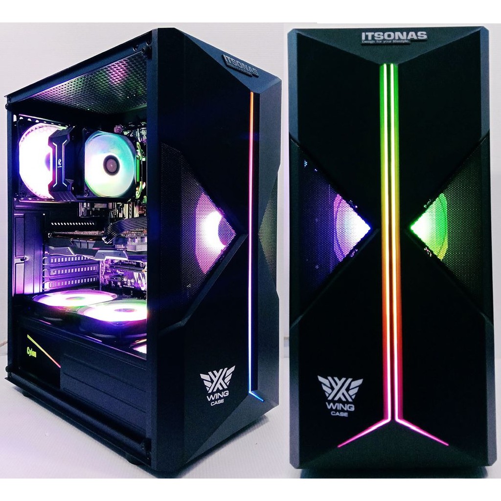 ❇️❇️(ส่งฟรี)❇️❇️คอมพิวเตอร์พร้อมใช้แรงๆ❇️SET I7 6700❇️GTX 1060 6G❇️RAM 16G❇️SSD 240G❇️HDD 1TB❇️