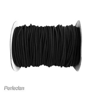 [PERFECLAN] 4mm x 5m Black Shock Cord/Bungee Cord - Camping, Boating, Caravan, Canopy