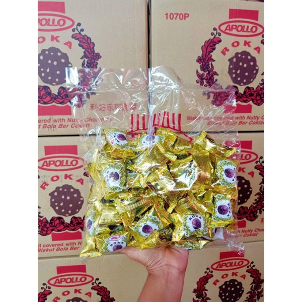 ช็อคโกแลตโรก้า APOLLO ROKAยกลัง12ห่อEXP:28/2/2027