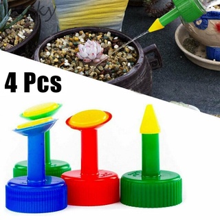 LUCKY~Bottle Top Waterers 4 Pack Adapter Assembly Fitting Garden Mist Watering Head#Ready Stock