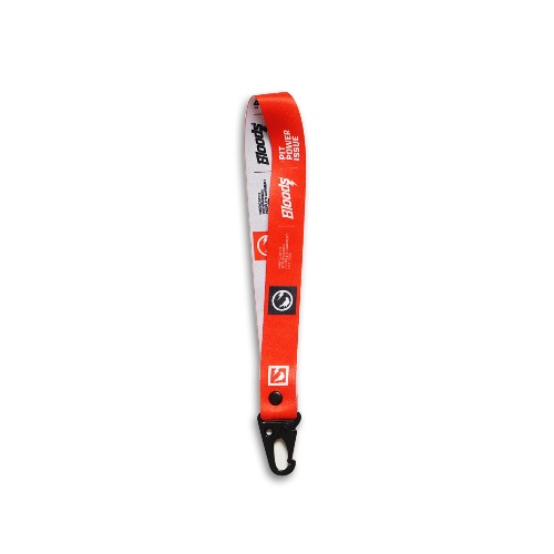 Bloods Series Lanyard Master 04 สีแดงสีขาว
