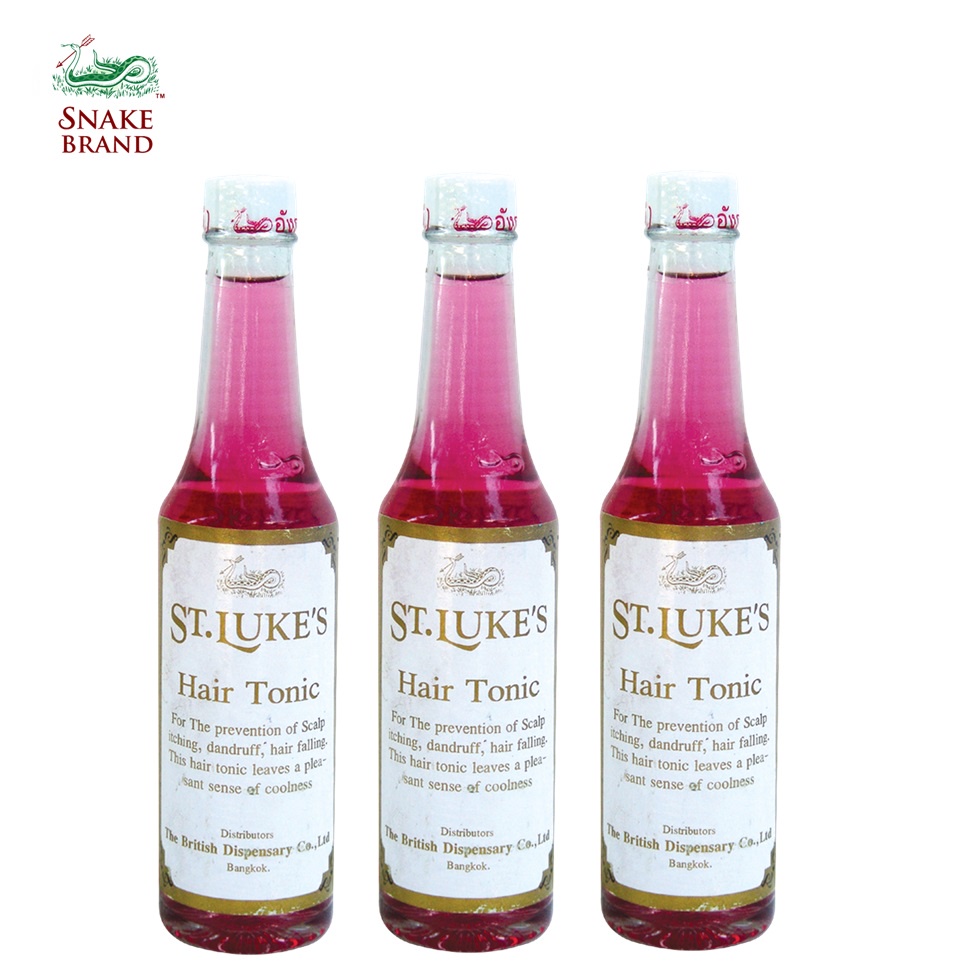 St.Luke's ตรางู แฮร์โทนิค บรรเทาอาการคันหนังศรีษะ 80 ซีซี.3 ขวด