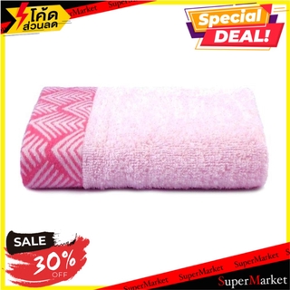 ผ้าขนหนู ROSE RIDGE 15x30 นิ้ว สีชมพู ผ้าเช็ดผม TOWEL ROSE RIDGE 15"X30" PINK