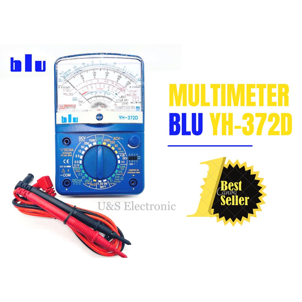 มัลติมิเตอร์ Blu YH-372D ของแท้ 100%