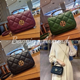 TORY BURCH WILLA MINI TOP HANDLE BAG