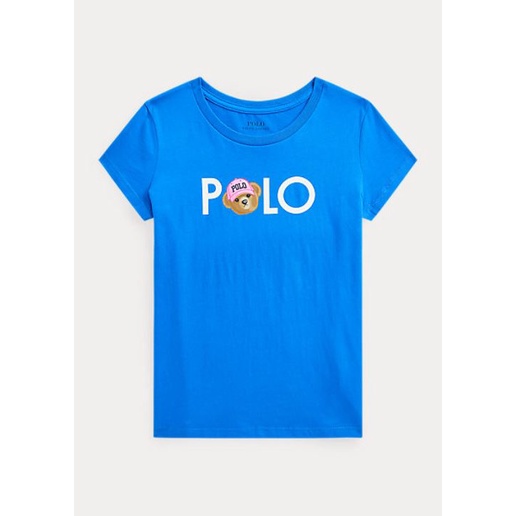 Polo Ralph Lauren Bear Logo Cotton Jersey Tee baby Girl size 24m 780 baht