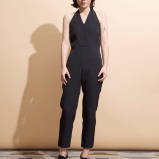 Mitr wearblack Tie neck jumsuit