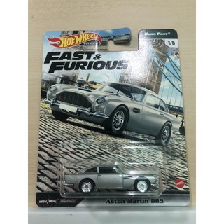 Hotwheels Premium Fast&amp;Furious Euro Fast"Aston Martin DB5"(มุมไม่คม)