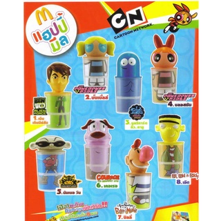 ชุดโมเดลคาแรคเตอร์การ์ตูนเน็ตเวิร์ค (Cartoon Network) - McDonald’s Happy Meals Cartoon Network 2009