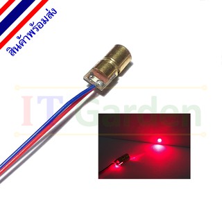 Laser diode 650nm 6mm 5mW 3V, 5V