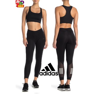 ADIDAS - ใหม่ กางเกงใส่วิ่งออกกำลังกายรัดรูปเจ็ดส่วน (Run Tights) OWN THE RUN TIGHTS DX1309 EI1277 ED9301 DZ2334 FL7830