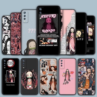 เคสโทรศัพท์มือถือ ซิลิโคนนิ่ม ลาย Nezuko Kamado TP74 สําหรับ Vivo Y19 U3 Y31 Y51 Y5S Y53