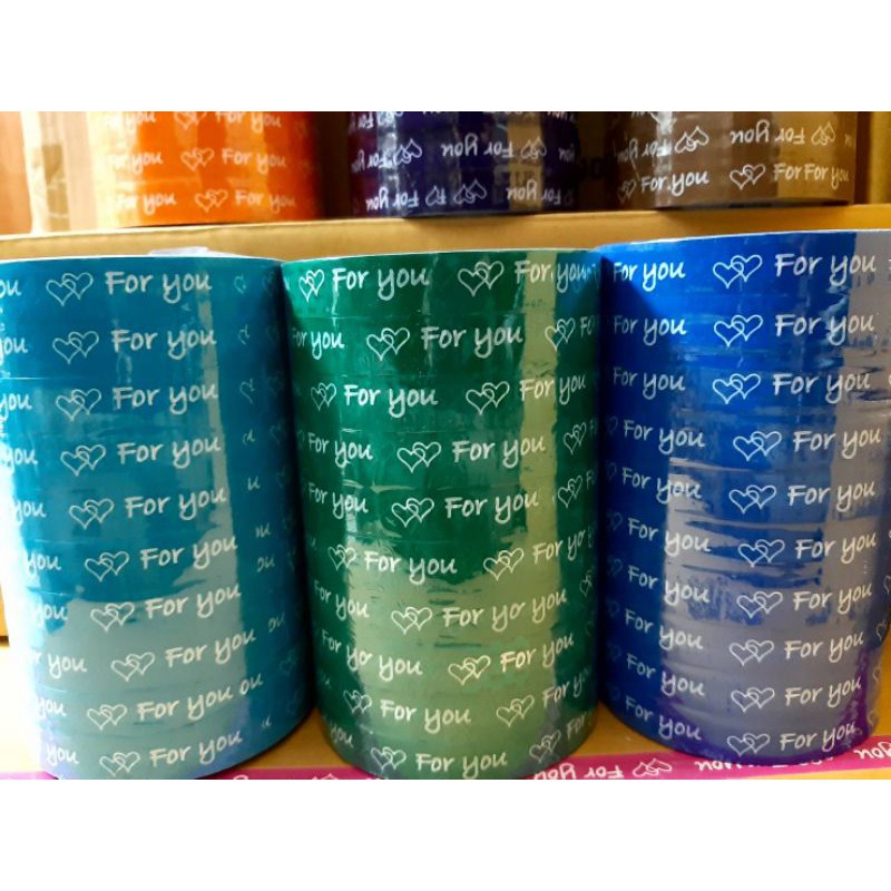 เทปหลากสีแต่งกล่อง/กระปุกสินค้า - รูปที่ 2