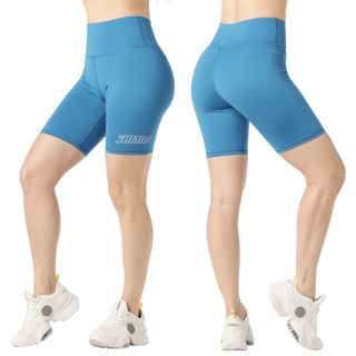 Zumba Essential High Waisted Biker Shorts (กางเกงเลกกิ้งออกกำลังกายซุมบ้า)