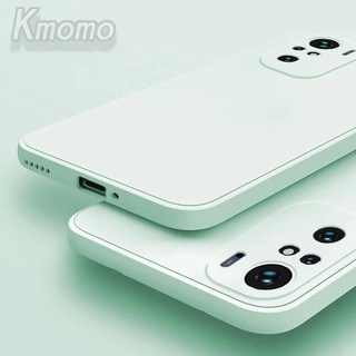 ปลอกซิลิโคนนิ่มทรงสี่เหลี่ยม Redmi Note 9 9 Pro 9s Redmi 9 9A 9T note10 5g เคสโทรศัพท์สีทึบสุดหรู