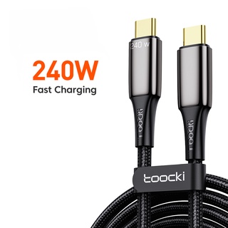 สายชาร์จเร็ว 240W USB C เป็น Type C QC4.0 Pd สําหรับแล็ปท็อป แท็บเล็ต โทรศัพท์