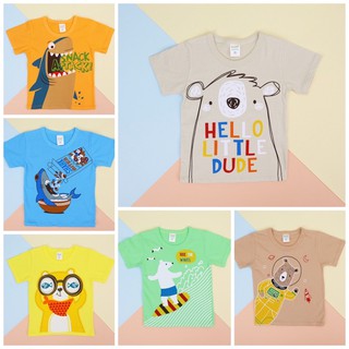 เสื้อสวมหัวสีสกรีน ยกแพ็ค6ตัว