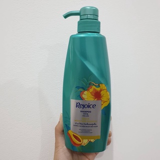 🔥The Best!! รีจอยส์ มอยซ์เจอร์ สมูท แชมพูผสมสารสกัดจากมะละกอ 370มล. Rejoice Moisture Smooth with Papaya Extract Shampoo