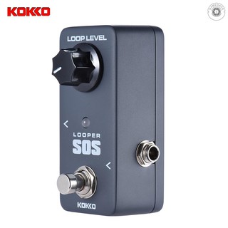 Kokko Flp2 Mini Sos Looper แป้นเหยียบกีต้าร์เอฟเฟค