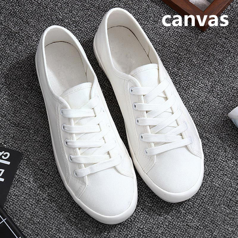 2020 Women Casual Shoes New Spring Women Shoes Fashion Embroidered White  Sneakers Breathable Flowe…