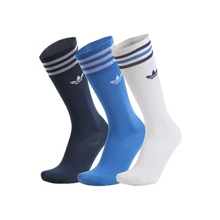 ถุงเท้า Adidas Originals Crew Socks 3 Pairs 3 สี ของแท้ !!!! พร้อมส่ง