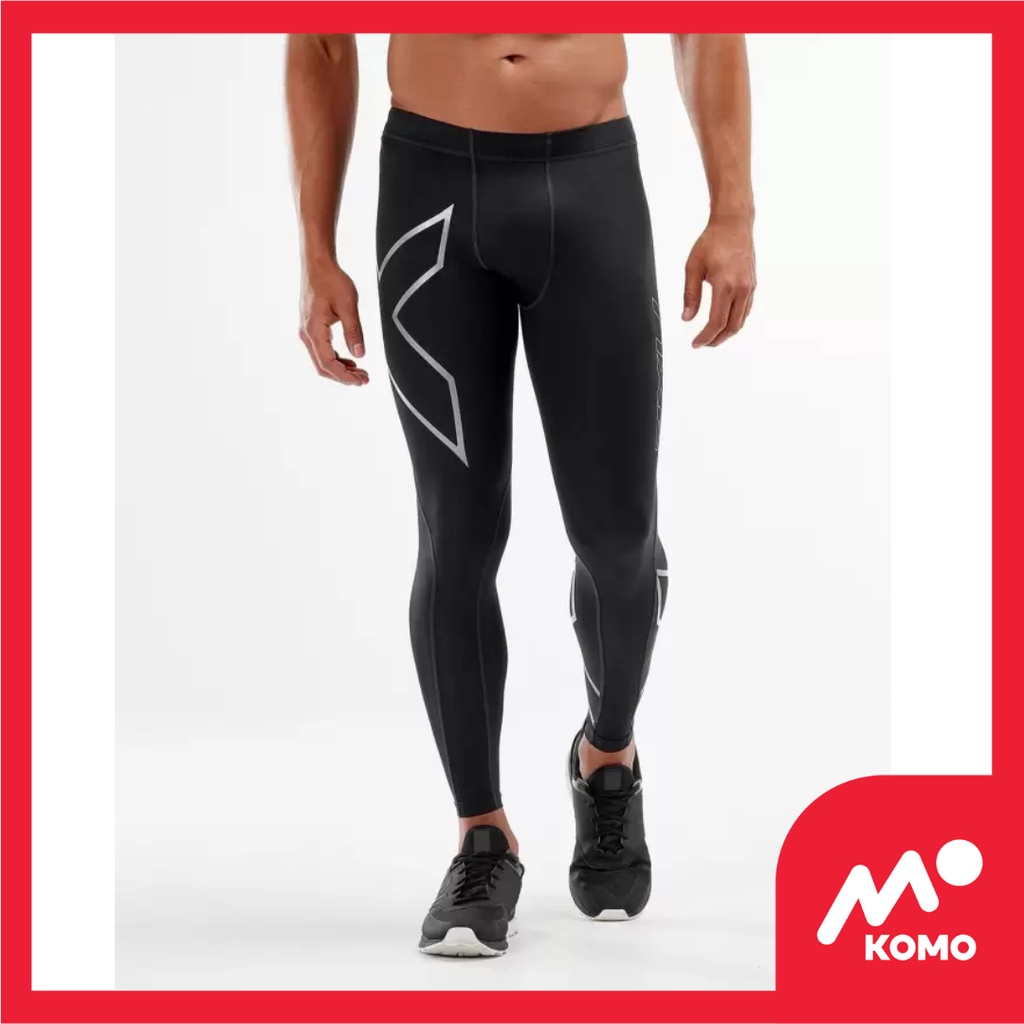 2XU Mens Compression Tights  - MA3849b กางเกงรัดกล้ามเนื้อผู้ชาย  by komo