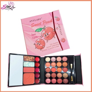 AnyLady Happy Palette  eyeshadow palette set no.8659K พาเลทเซตแต่งหน้า