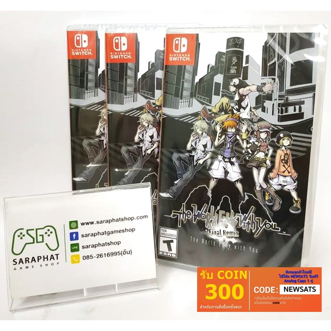 Nintendo Switch The World Ends with You: Final Remix Eng Ver.(us/asia) มือ1 ในซีล พร้อมจัดส่ง