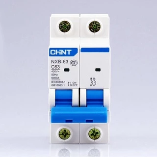 NXB-63 Series (Curve C) เซอร์กิตเบรกเกอร์ / ลูกย่อย 1P 2P MCB Miniature Circuit Breaker มินิเอเจอร์ ลูกเซอร์กิต "CHINT"