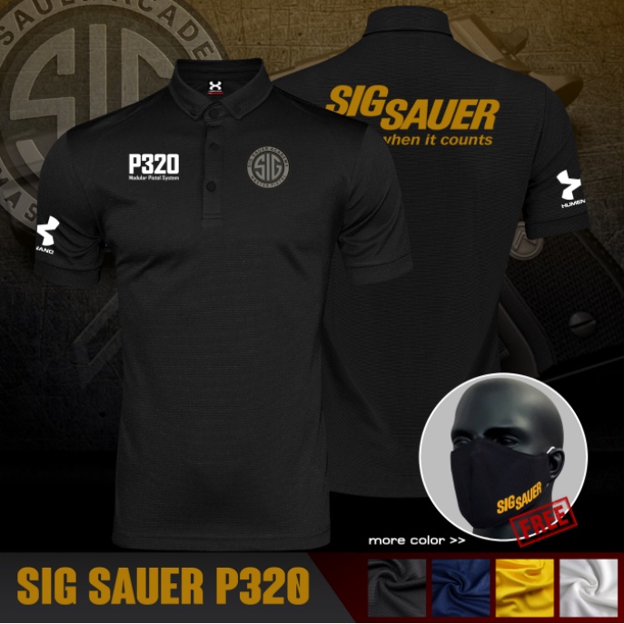 เสื้อโปโล TACTICAL SIG SAUER P320 (ชาย)