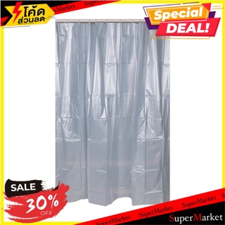 🔥แนะนำ!! ม่านห้องน้ำ PVC WSP SCP-5 B5023 180x180 ซม. ลาย BASIC ผ้าม่านห้องน้ำ SHOWER CURTAIN WSP SCP-5 B5023 180X180 BAS