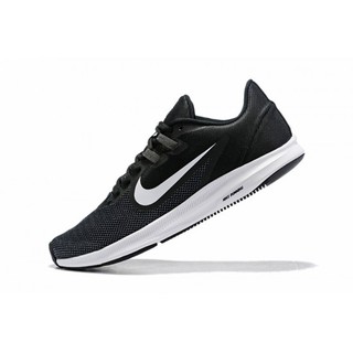 nike downshifter 9 black white