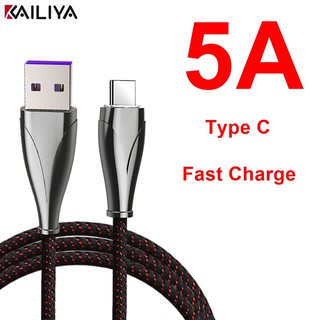 ส่งจากไทย สายชาร์จ USB Type-C รองรับกระแสไฟได้สูงสุด 5A และ ชาร์จเร็ว สายถัก ทน พร้อมส่ง สำหรับมือถือ และ แท็บเล็ท