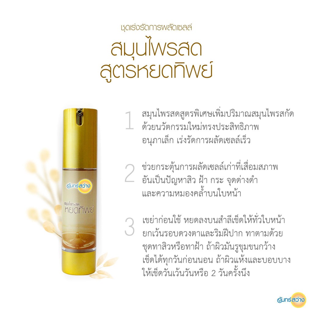 จันทร์สว่าง หยดทิพย์ Chansawang (Herbal Toner) ส่งฟรี