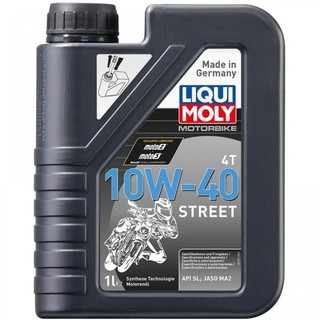 Liqui MOLY รถจักรยานยนต์ 4T 10W-40 STREET - 1 ลิตร