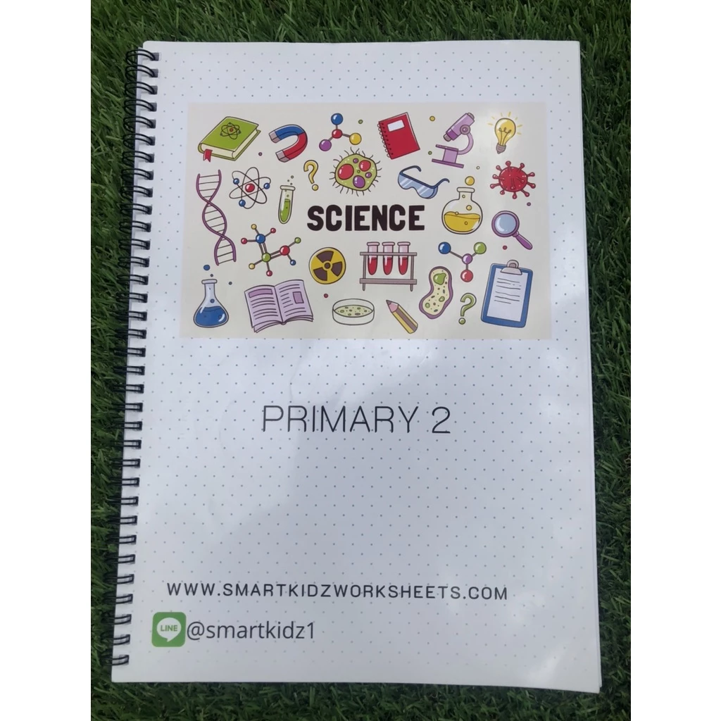 ใบงาน Science ป.2 EP/MEP/MSEP | ครบ 2 เทอม พิมพ์สีทั้งเล่ม 83 หน้า พร้อมสรุป+เฉลย