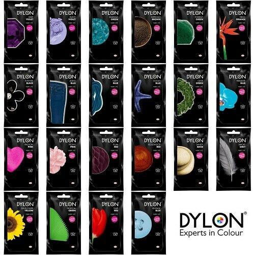 สีย้อมผ้า Dylon สูตร Premium จากประเทศอังกฤษ