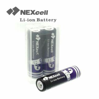 NEXcell ถ่านชาร์จ 18650 3.7 V 6000 mAh (2 ก้อน)