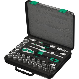 Wera 8100 SC 2 Zyklop Speed Ratchet Set, 1/2" drive, metric