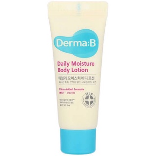 [พร้อมส่ง/ของแท้100%] [mini] DERMA B Daily Moisture Body Lotion 20ml