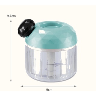 ถ้วยปั่นบดอาหารมือดึงแบบพกพา Mini food chopper