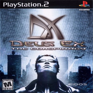 แผ่นเกมส์[PlayStation2] Deus Ex - The Conspiracy (USA)