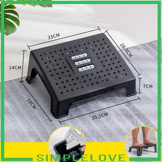 [Simplelove] ที่พักเท้าที่พักเท้าโต๊ะทํางานสําหรับสํานักงาน