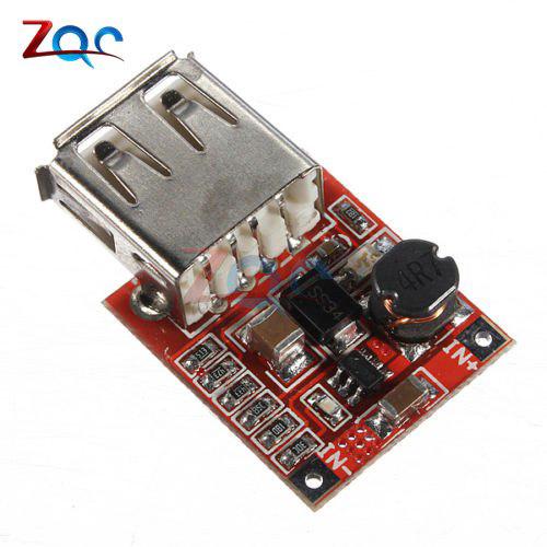 dc - dc converter step up boost โมดูลเพาเวอร์ซัพพลายที่ชาร์จ 2 . 5-6 v to 4-12 v 1 a usb สําหรับโทรศัพท์ mp 3/mp 4