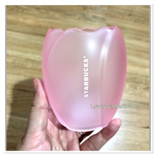 Starbucks Hongkong 2020 Blossoming Sakura Glass Mug 12oz.